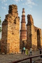 The Qutub Minar Delhi, India