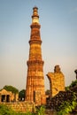 The Qutub Minar Delhi, India