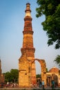 The Qutub Minar Delhi, India