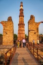 The Qutub Minar Delhi, India