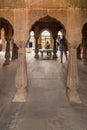 Entrance to the Chand Baori step-well, Abhaneri, Rajasthan, India