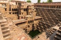 The Chand Baori step-well, Abhaneri, Rajasthan, India