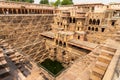 The Chand Baori step-well, Abhaneri, Rajasthan, India