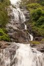 Waterfall beside the road to Munnar