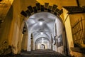 Passage in Kromeriz, Czech, night