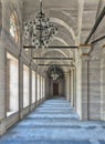 Passage in Nuruosmaniye Mosque, located in Shemberlitash, Fatih, Istanbul, Turkey Royalty Free Stock Photo