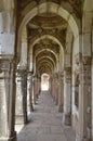 Passage / side way of Jami Masjid (mosque), chapaner, Gujarat Royalty Free Stock Photo