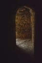 Passage in the stone wall of the Akkerman fortress, Ukraine Royalty Free Stock Photo