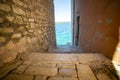 Passage to the Adriatic Sea in the town of Rovinj