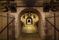 Passage through the Vauban dam