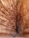 Passage walls in Petra