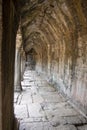 Passageway in Bayon Temple Royalty Free Stock Photo