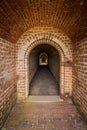 Passageway of Brick Royalty Free Stock Photo