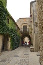 Passageway in Girona village