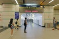 Passageway of guangzhou railway station Royalty Free Stock Photo