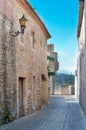 Passageway in Peratallada, Spain Royalty Free Stock Photo