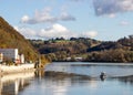 Passau where the Danube, Inn and Ilz flow together Royalty Free Stock Photo