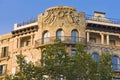 Passeig de Gracia street in Barcelona, Spain Royalty Free Stock Photo