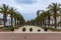 Passeig de Jaume I. Salou, Tarragona, Spain Royalty Free Stock Photo