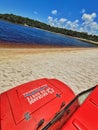 Buggy ride in Coca Cola lake, Baia Formosa, Rio Grande do Norte, Nordeste, Brazil