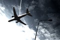 Passenger aircraft Royalty Free Stock Photo