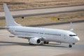 Passenger airplane on the ground Royalty Free Stock Photo