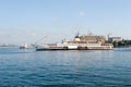 A passenger boat in Istanbul