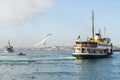 Passenger boat leaving harbour