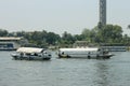 Passenger boats sailing Nile river, Cairo, Egypt