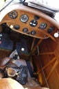 Passenger compartment of an airplane vintage