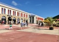 Passenger cruise port of Philipsburg, Sint Maarten Royalty Free Stock Photo