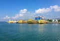 Passenger ferries at the port of seaport Cebu city