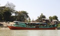 Passenger Ferry Boat on Irrawaddy River