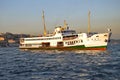 Passenger ferry boat in Istanbul