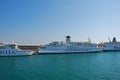 Passenger Ferry in Coastal City of Croatia Royalty Free Stock Photo