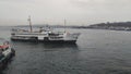 Passenger Ferry Docked At Eminonu, Istanbul, Turkey