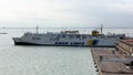 Passenger ferry vessel MS Kriti II of ANEK Lines docked in Venice Port Royalty Free Stock Photo