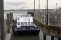 Passenger ferry which services trips across Southampton Water, UK Royalty Free Stock Photo