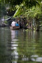 Passenger on Floating Market