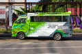 Passenger minibus on Philippines