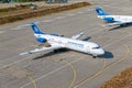 Passenger planes in Podgorica