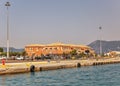 Passenger port of Corfu building, Greece