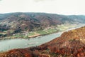 Passenger Ship in the Danube River Royalty Free Stock Photo