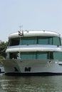 Passenger ship sailing Nile river, Cairo, Egypt