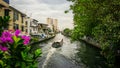 The Passenger ships In Saen Saeb Canal,Bangkok,Thailand