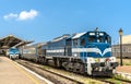 Passenger train at Oran Station in Algeria Royalty Free Stock Photo