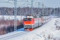 Passenger train from Vladivostok