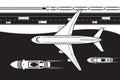 Passenger transportation by land, by air and by sea