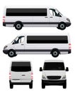 Passenger Van - Minibus Royalty Free Stock Photo