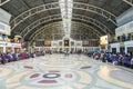 Passenger wait for travel in Train station Bangkok Thailand